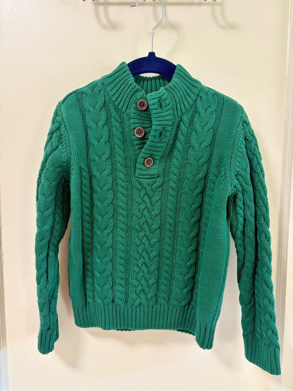 Gymboree Green Cable-Knit Sweater 3T